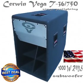 Cerwin Vega T-36/750 1000W Subwoofer